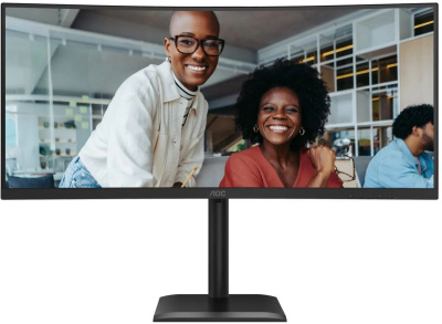 ������� AOC 34" CU34E4CV 1500R, VA UWQHD, 4ms, 120 ��, ������