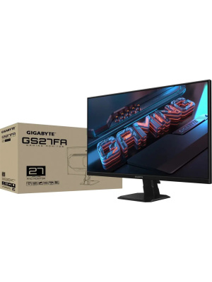 ������� Gigabyte GS27FA EK 27" Black {SS IPS 1920x1080 180Hz 1ms 300cd 1000:1 105%sRGB 2xHDMI DisplayPort1.4 HDR}