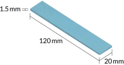 �������������� Arctic Cooling �������������� Arctic Thermal pad  120x20mm, 1.5mm - 4 Pack TP-3 (ACTPD00057A)