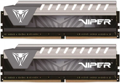 ����������� ������ 16Gb DDR4 2666MHz Patriot Viper Elite (PVE416G266C6KGY) (2x8Gb KIT)