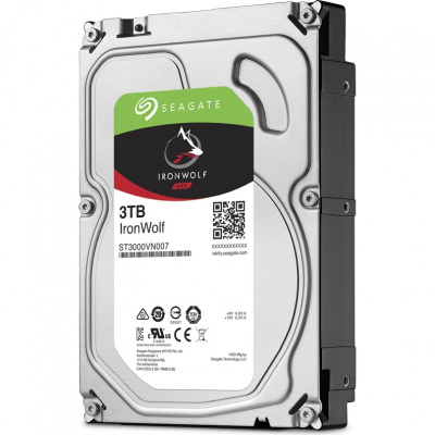   Seagate Ironwolf 3.5" 3Tb SATA III, 64Mb, 5900rpm ST3000VN007