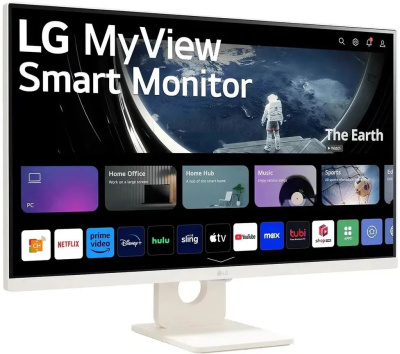 ������� LG MyView 27" 27U511SA-W, 1920x1080, IPS, 100��, ����� 27U511SA-W.ARUZ
