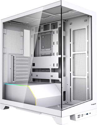 ������ �� HSPD F550-TGWH, Midi-Tower, ��� ��, White