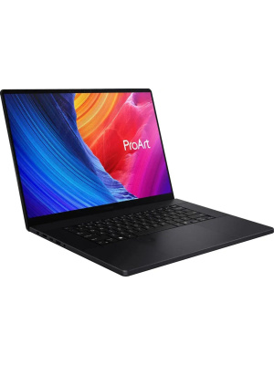 ������� ASUS ProArt P16 H7606WR-SE060X, 16" (3840x2400) OLED/AMD Ryzen AI 9 HX 370/32 �� DDR5/1024 �� SSD/NVIDIA GeForce RTX 5070 Ti ��� ��������� (12 ��)/Windows 11 Pro, ������ (90NB17D1-M00330)