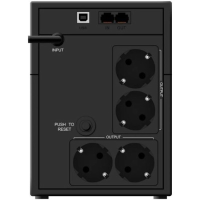 �������� �������������� ������� Ippon Back Basic 1200 LCD Euro 720�� 1200�� ������