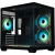 ������ XASTRA QW400M 5ARGB-C6-AC Black mATX/Aquarium/Screewless/5x120mm ARGB PWM FM fans/Argb+PWM HUB 6port/Type-C+USB3.0 (1 USB3.0 ������)/ QW400M-5FM12A-C6-AC