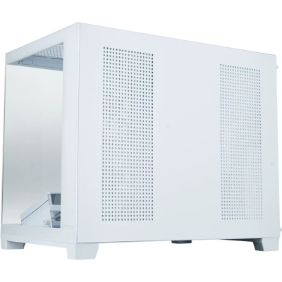 ������ XASTRA QW500M 6ARGB-C10-UC White mATX/Aquarium/Screewless/ 6x120mm ARGB PWM FM fans/Argb+PWM HUB 10port/Type-C/ QW500M-6FM12A-C10-UC-WH