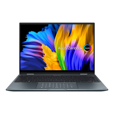  ASUS ZenBook Flip 14 UP5401ZA-KN037W, 14" (2880x1800) OLED 90 /Intel Core i5-12500H/16 LPDDR5/512 SSD/Iris Xe Graphics/Windows 11 Home,  [90NB0XL1-M00210]