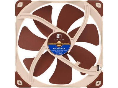 Noctua NF-A14 FLX (NF-A14 FLX) - 140mm 1 �e�������� ��� �������, 1200 ��/���, 19.2 ��, 3-pin