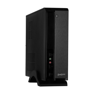 ������ MiniITX Exegate MI-207 Black miniITX/mATX ��� �� (EX268692RUS)