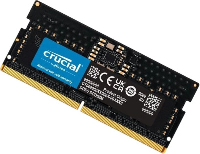 ����������� ������ 8Gb DDR5 5600MHz Crucial SO-DIMM CT8G56C46S5