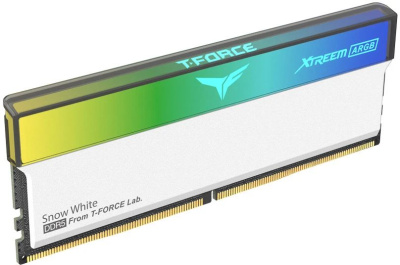 ������ ������ DDR5 TEAMGROUP T-Force Xtreem ARGB 32GB (2x16GB) 6000MHz CL30 (30-36-36-76) 1.35V / FFAD532G6000HC30DC01 / White