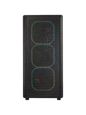 ������ XASTRA A315M 4ARGB-FG Black mATX/Mesh/ Screwless TG/ 4x120mm FG ARGB PWM fans/ A315M-4FG12A
