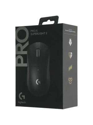 ���� Logitech G Pro X Superlight 2 ������ ���������� 32000dpi �������. USB 4but (910-006632)