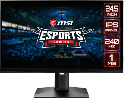  MSI 25" Optix MAG251RX 1920x1080 IPS WLED 240 1ms FreeSync G-Sync HDMI DisplayPort USB-C