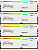  / Kingston 128GB 5200MT/s DDR5 CL40 DIMM (Kit of 4) FURY Beast White RGB XMP (KF552C40BWAK4-128)