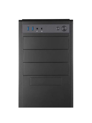 ������ ��� �� FoxLine FL-886-FZ500R-U32 ATX case, black w/PSU 500W 12cm, w/2xUSB3.0, w/ pwr cord, w/o FAN