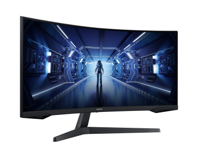 ������� Samsung 34" Odyssey G55T LC34G55TWWPXEN Ultra WQHD VA LED 1ms 165Hz ������