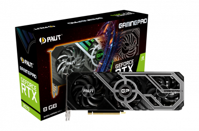  PALIT PA-RTX3070  GamingPro 8G V1 LHR (NE63070019P2-1041A V1) 