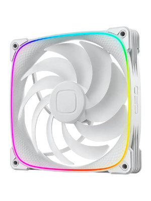 �������� ������������ (3 ��.) Geometric Future Squama 2503W-14 Triple Pack / 140mm, PWM, 2400 RPM, 91.15 CFM, 34.0 dBA, 5V ARGB, White / 1F2503W314000