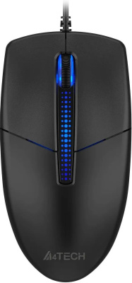 ���� ��������� A4Tech N-530S black (����������, silent, USB, 3but, 1200dpi) (N-530S)