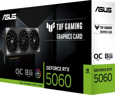 ���������� ASUS TUF Gaming NVIDIA GeForce RTX 5060 OC 8Gb (TUF-RTX5060-O8G-GAMING)