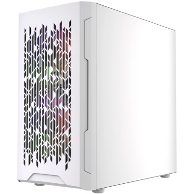 ������ Powercase Mistral Micro D3W ARGB V2, Tempered Glass, 2x 140mm ARGB PWM+1x 120mm ARGB PWM, �����, mATX  (CMMDW-A3-V2)
