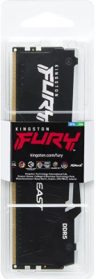 ������ DDR5 8GB 5600MHz Kingston KF556C36BBEA-8 Fury Beast Black Expo RGB RTL Gaming PC5-44800 CL36 DIMM 288-pin 1.25� single rank � ���������� Ret