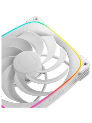 �������� ������������ (3 ��.) Geometric Future Squama 2503RW-14 Reverse White / 140mm, PWM, 2100 RPM, 71.80 CFM, 34.0 dBA, 5V ARGB / 1F2503R314100