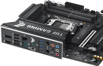 ����������� ����� ASUS TUF GAMING B850M-PLUS WIFI, SocketAM5, AMD B850, mATX, Ret 90MB1IY0-M0EAY0