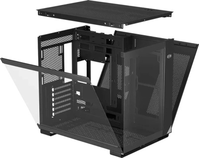������ ��� ����� ������� PCCOOLER C3 T500 BK, Panoramic Mid Tower, Black