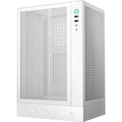 ������ Deepcool CH170 DIGITAL WH ��� ��, �����, MINI-ITX