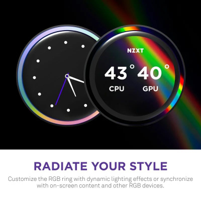 ������� �������� ���������� NZXT Kraken Elite 420 RGB (RL-KR42E-W2)