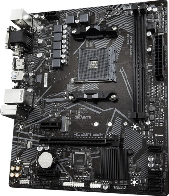 ����������� ����� Gigabyte A520M H ARGB, A520, AM4, mATX, ret