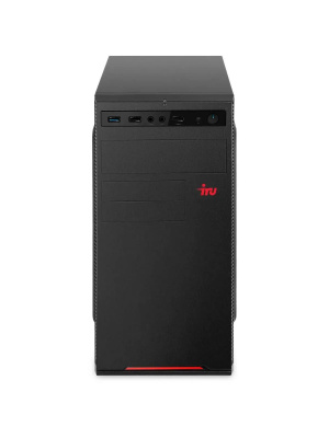 ��������� ���� iRU Planio 320A5SEV MT, AMD Ryzen 5 3400G/16 �� DDR4/256 �� SSD/AMD Radeon Graphics/��� ��, ������ (4640131375354)