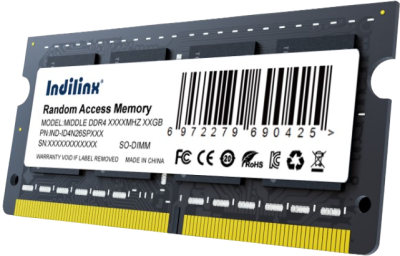 ������ 8Gb Indilinx IND-ID4N32SP08X, SO-DIMM, DDR4, PC25600, 3200MHz, CL16, 1.2V, RTL 