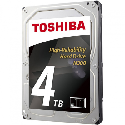   Toshiba N300 3.5" 4Tb SATA III, 128Mb, 7200rpm HDWQ140UZSVA