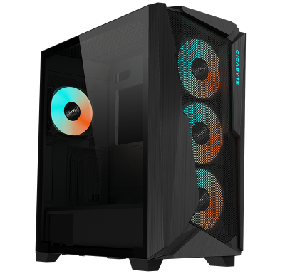 ������ GIGABYTE C301  Glass, Black, TG