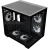 ������ XASTRA QW400M 5ARGB-C6-AC Black mATX/Aquarium/Screewless/5x120mm ARGB PWM FM fans/Argb+PWM HUB 6port/Type-C+USB3.0 (1 USB3.0 ������)/ QW400M-5FM12A-C6-AC