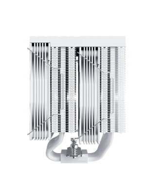 ����� 1STPLAYER FROST BITE FB12DS-7 White / 7HPx6mm, dual tower, 270W TDP, 2x120mm fans, 800-2300 RPM, 70.15 CFM, 34.8 dBA / FB12DS-7-WH