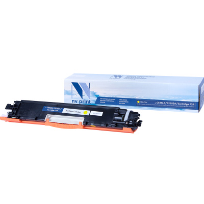 �������� NV Print CE312A/ CF352A/ 729 ������ ��� ��������� HP LaserJet Color Pro 100 M175a/ M175nw/ CP1025/ CP1025nw/ M176n/ M177fw/ Canon i-SENSYS LBP7010C/ LBP7018�, 1000 �������