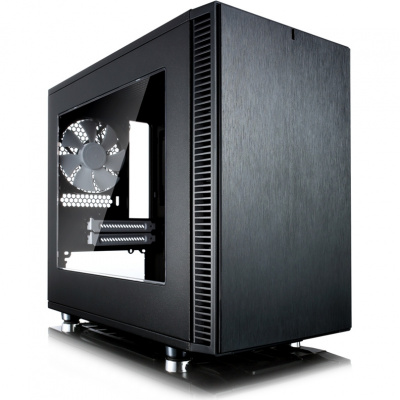  Fractal Design Define Nano S black Mini-ITX FD-CA-DEF-NANO-S-BK-W Window