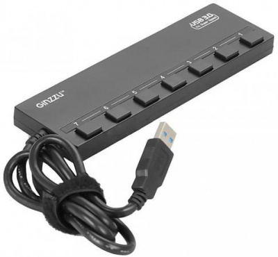 ������������ USB 3.0 GINZZU GR-388UAB 4 � USB 3.0 3 x USB 2.0 ������ 