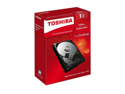 ������� ���� 3.5" 1 Tb 7200rpm 64Mb cache Toshiba P300 SATAIII HDWD110UZSVA