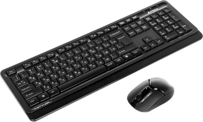 �������� ���������� + ���� A4Tech Fstyler FG1012, ������������, USB, ������ (FG1012 BLACK)