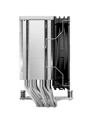 ����� Deepcool AG600 Soc-AM5/AM4/1200/1700/1851 �����������/������ 4-pin 28dB Al+Cu 260W 686gr Ret (R-AG600-BKNPMG2-G)
