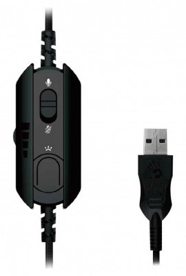 �������� � ���������� A4 Bloody G575 ������ 2� ���������� USB �������� (G575 USB/ BLACK)
