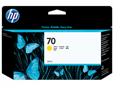 �������� HP �70, Yellow, (Z2100/3100/3200), C9454A