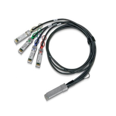    Mellanox passive copper hybrid cable, ETH 100GbE to 4x25GbE, QSFP28 to 4xSFP28, 2.5m, Colored, 26AWG, CA-N (MCP7F00-A02AR26N)