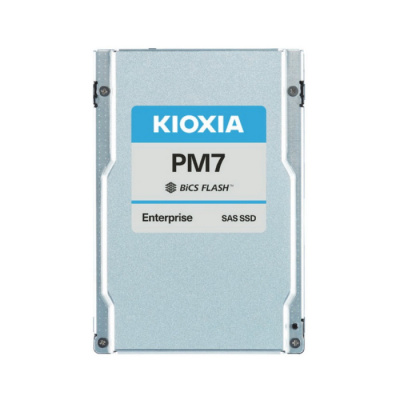 ���������� 2.5" 6400GB KIOXIA PM7-V Enterprise SSD KPM7VVUG6T40 SAS 24Gb/s, 4200/4100, IOPS 720/355K, MTBF 2.5M, TLC, 3DWPD, 15mm